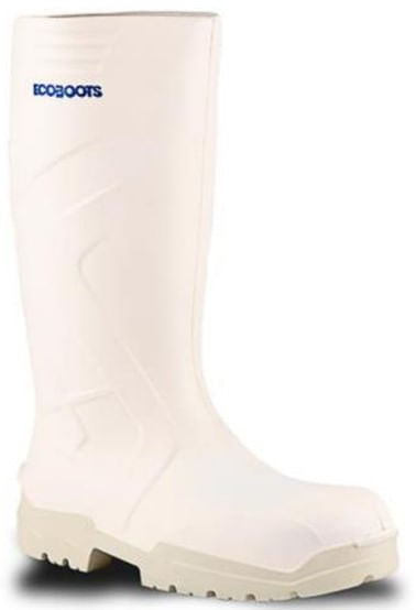 Bota Pu Longa 35cm B.comp Solado Gelo Ecoboots Puresafe 44/branco