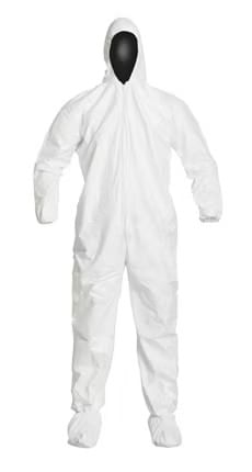 Macacao Quimico Esteril Dupont Tyvek Isoclean Ic109s Xxg/branco