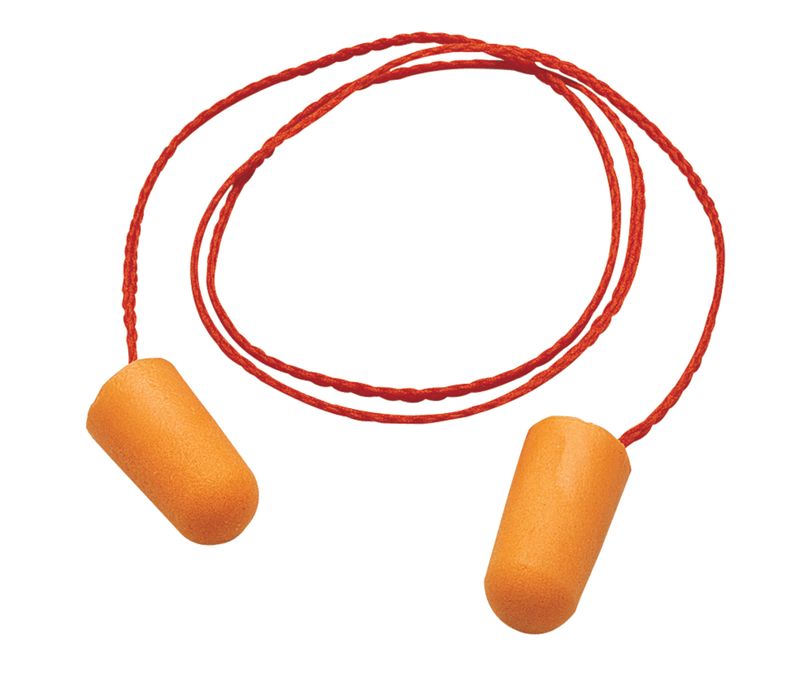 Protetor Auricular de Espuma 1110 Com Cordão 3m-1788540385921