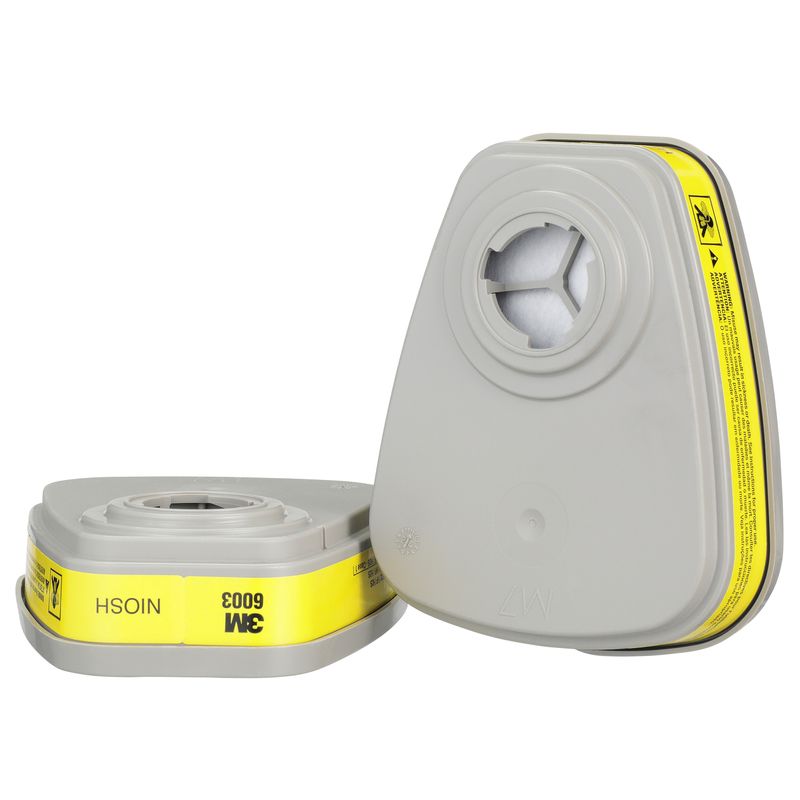 Cartucho Químico 6003 - Vapores Orgânicos e Gases Ácidos 3M                                         -1788541224679