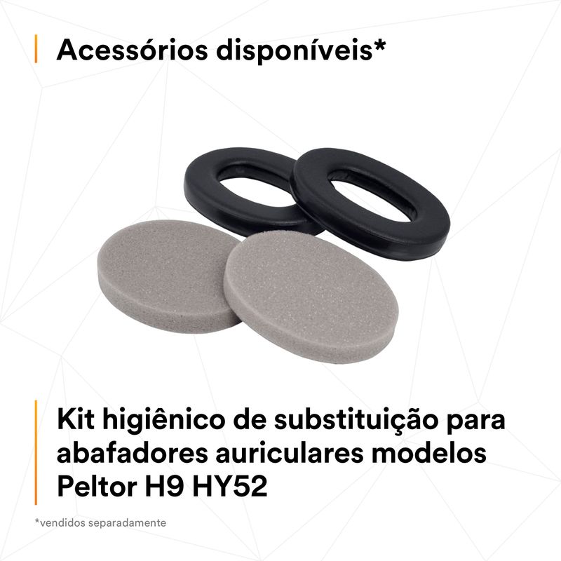 Abafador 23dB Arco Fixo Aço 3M Peltor H9A-1788883972214