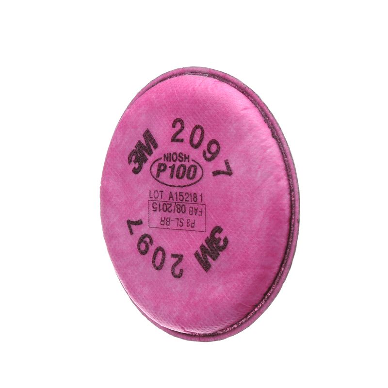 Filtro Mecânico 2097 P3 - Contra Poeiras, Névoas, Fumos e Radionuclídeos 3m                         -1788897696329