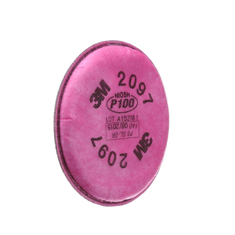 Filtro Mecânico 2097 P3 - Contra Poeiras, Névoas, Fumos e Radionuclídeos 3m                         -1788897701575