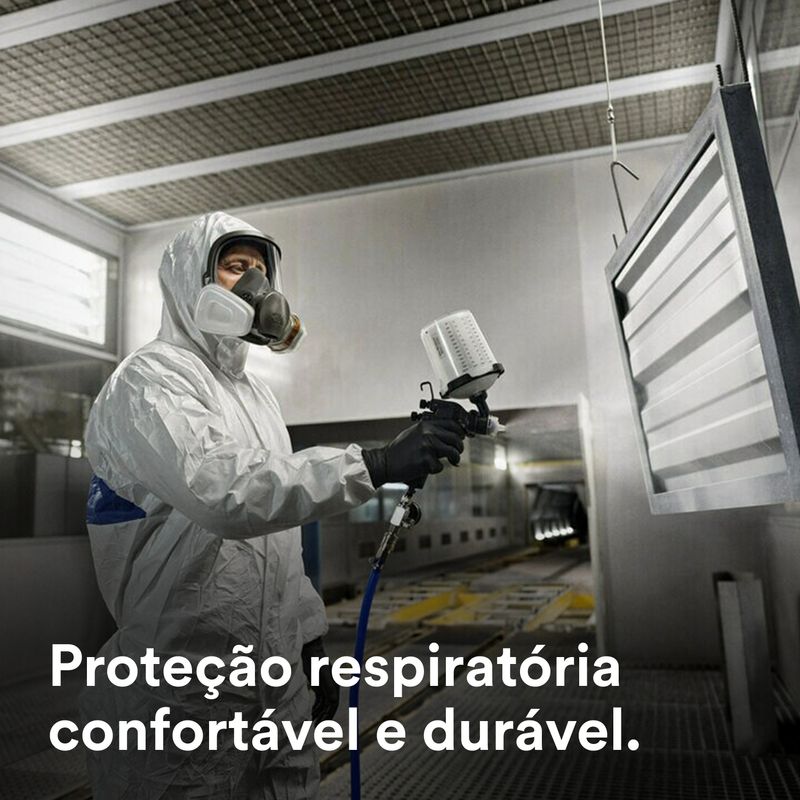 Respirador Facial Inteira Série 6800 3m - Tamanho P-1788960857234