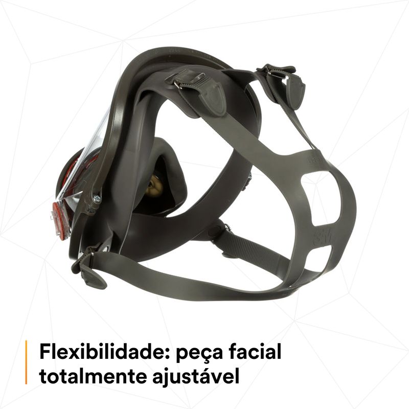 Respirador Facial Inteira Série 6800 3m - Tamanho G-1788960910769