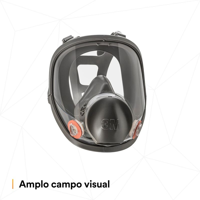 Respirador Facial Inteira Série 6800 3m - Tamanho G-1788960918006