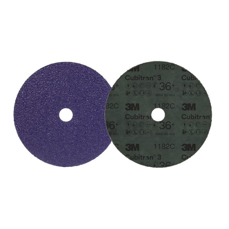 DISCO FIBRA GR36 178MM 7,0POL F22,2MM 7/8POL 3M CUBITRON 3 1182C                                    -1789152163219