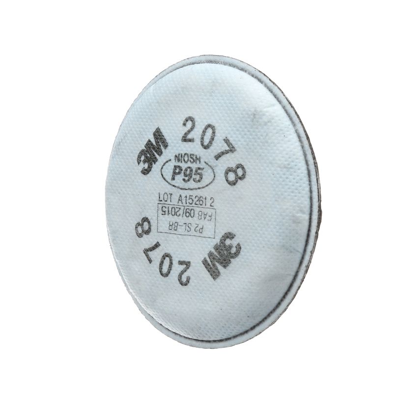 Filtro Mecânico 2078 P2 - Contra Poeiras, Névoas e Fumos 3m                                         -1789153307458