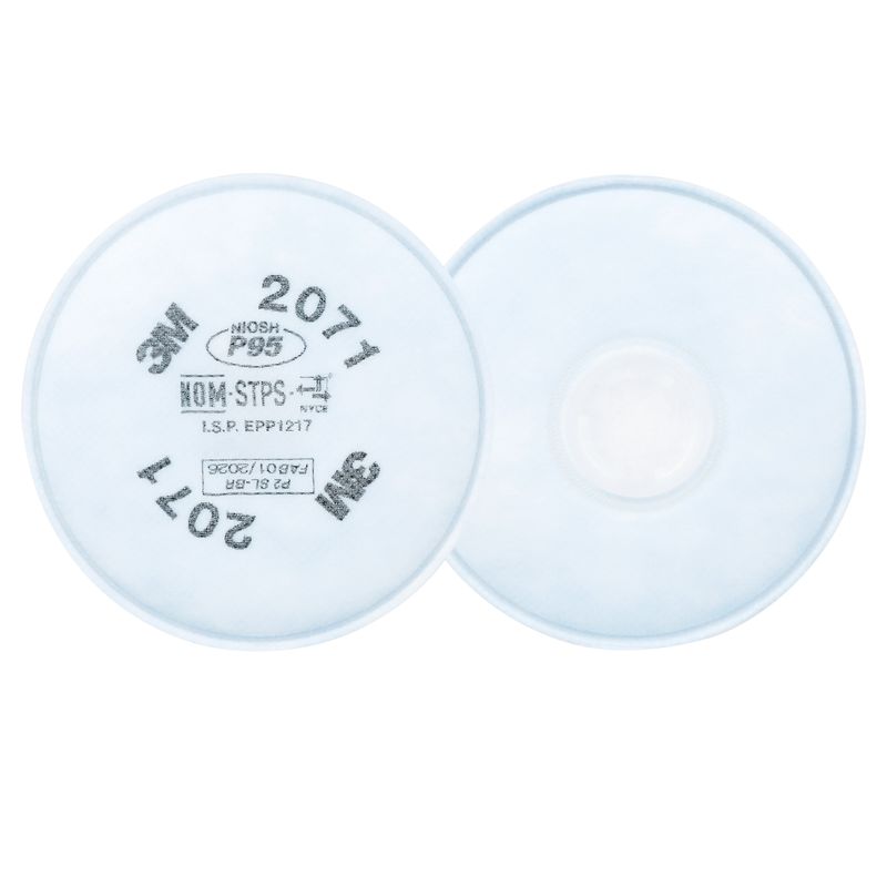 Filtro Mecânico 2071 P2 - Contra Poeiras, Névoas e Fumos 3m                                         -1789153354685