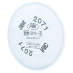 Filtro Mecânico 2071 P2 - Contra Poeiras, Névoas e Fumos 3m                                         -1789153363815