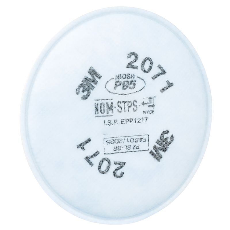 Filtro Mecânico 2071 P2 - Contra Poeiras, Névoas e Fumos 3m                                         -1789153367602
