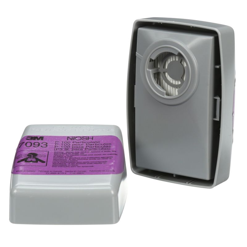 Filtro Mecânico 7093 P3 - Contra Poeiras, Névoas, Fumos e Radionuclídeos 3m Un.                     -1789153414897